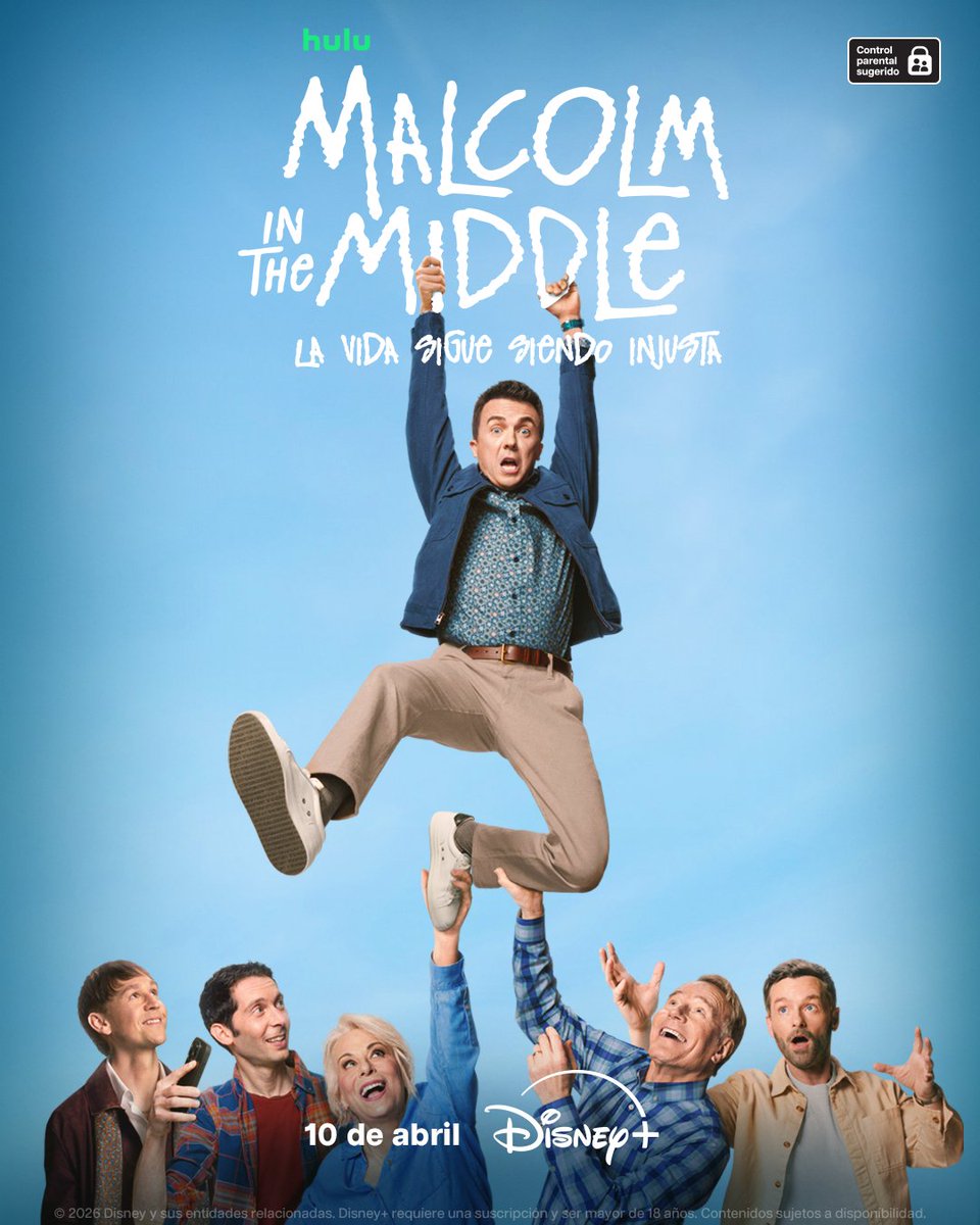 Ey, ¡no cuelgues! 

El 10 de abril llega #MalcolmInTheMiddle: La vida sigue siendo injusta a #DisneyPlus.