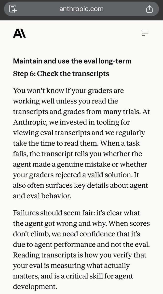 transcript review screenshot