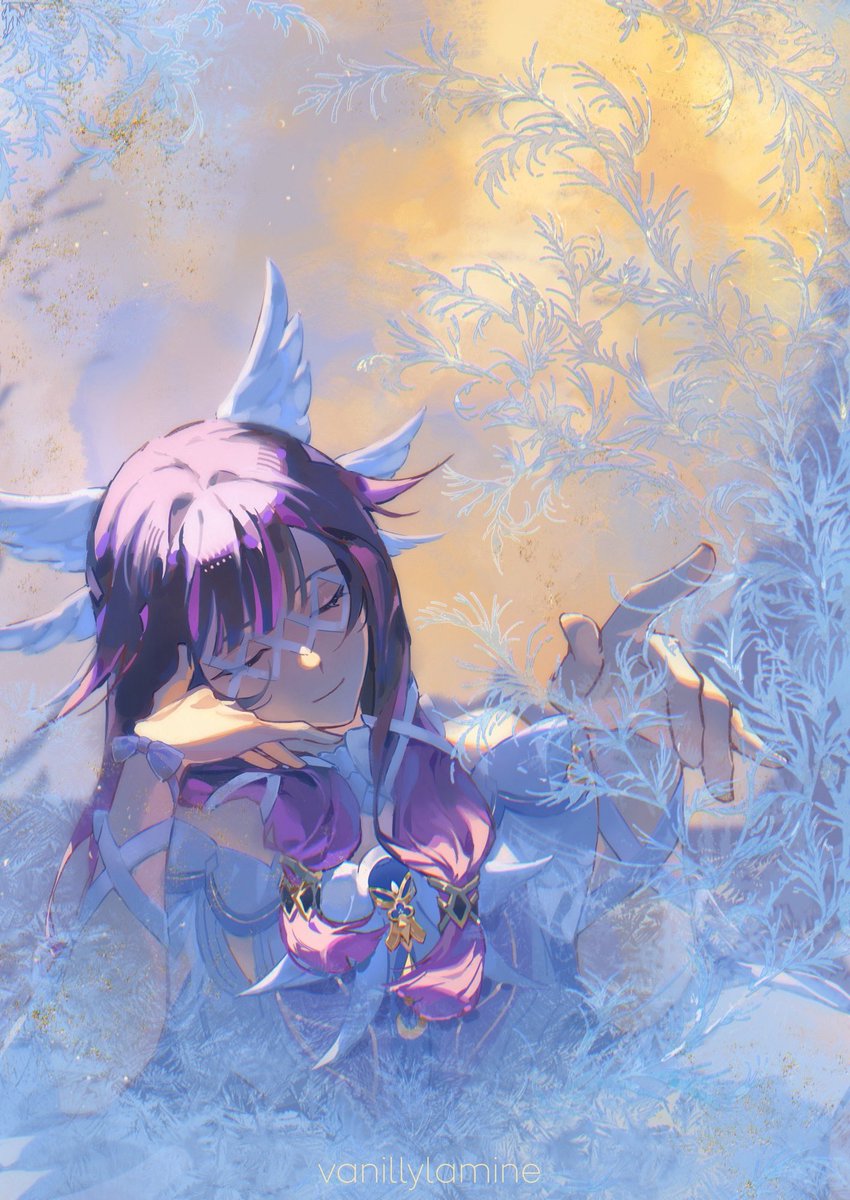 vanillylamine's tweet image. ❄️ #columbina