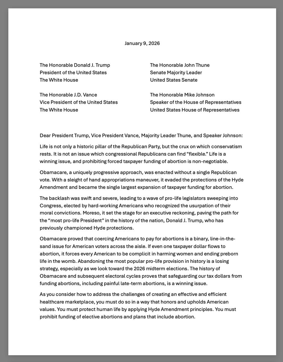 sbaprolife's tweet photo. Read the letter here 🔽
https://t.co/GW7zv8KAoc https://t.co/55VKM1CD00