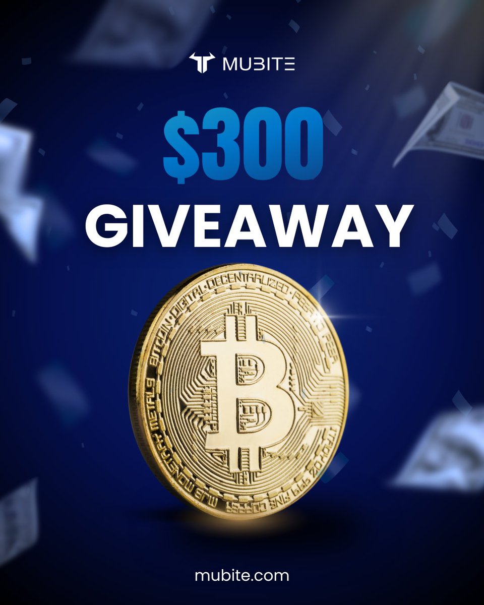 MUBITE_COM's tweet image. 🔥 WIN $300 for free!🔥 

👇To Enter 
1⃣ Follow @MUBITE_COM + @andreascrypto_ 
2⃣ Like and Repost this post! 
3⃣ Follow us on IG: instagram.com/mubite_officia…
4⃣ Tag 3friends in comments! 

Giveaway Ends 11.1.2026🎯 

3 winners will receive $100 each.

💰 Your skill. Our capital.…