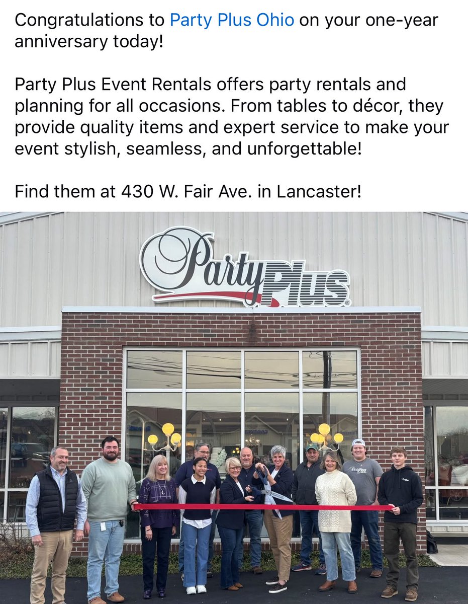 LHSMDClassroom's tweet image. Congrats to Party Plus on their 1 year anniversary! We are so thankful for the opportunity our students have to work alongside of them, which teaches our students so many valuable skills! #Congrats