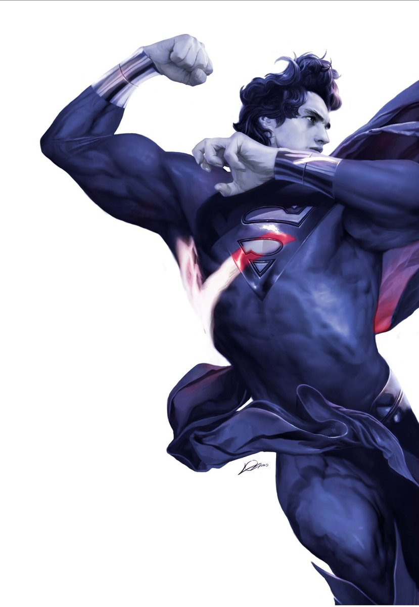 mofromyt's tweet image. superman by alexander lozano