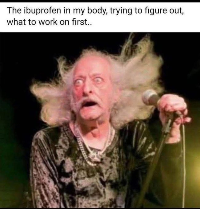 Gettin older isn't for sissies