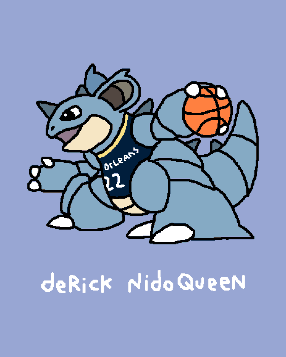 nba_paint's tweet image. Pokémon x NBA (5/?)