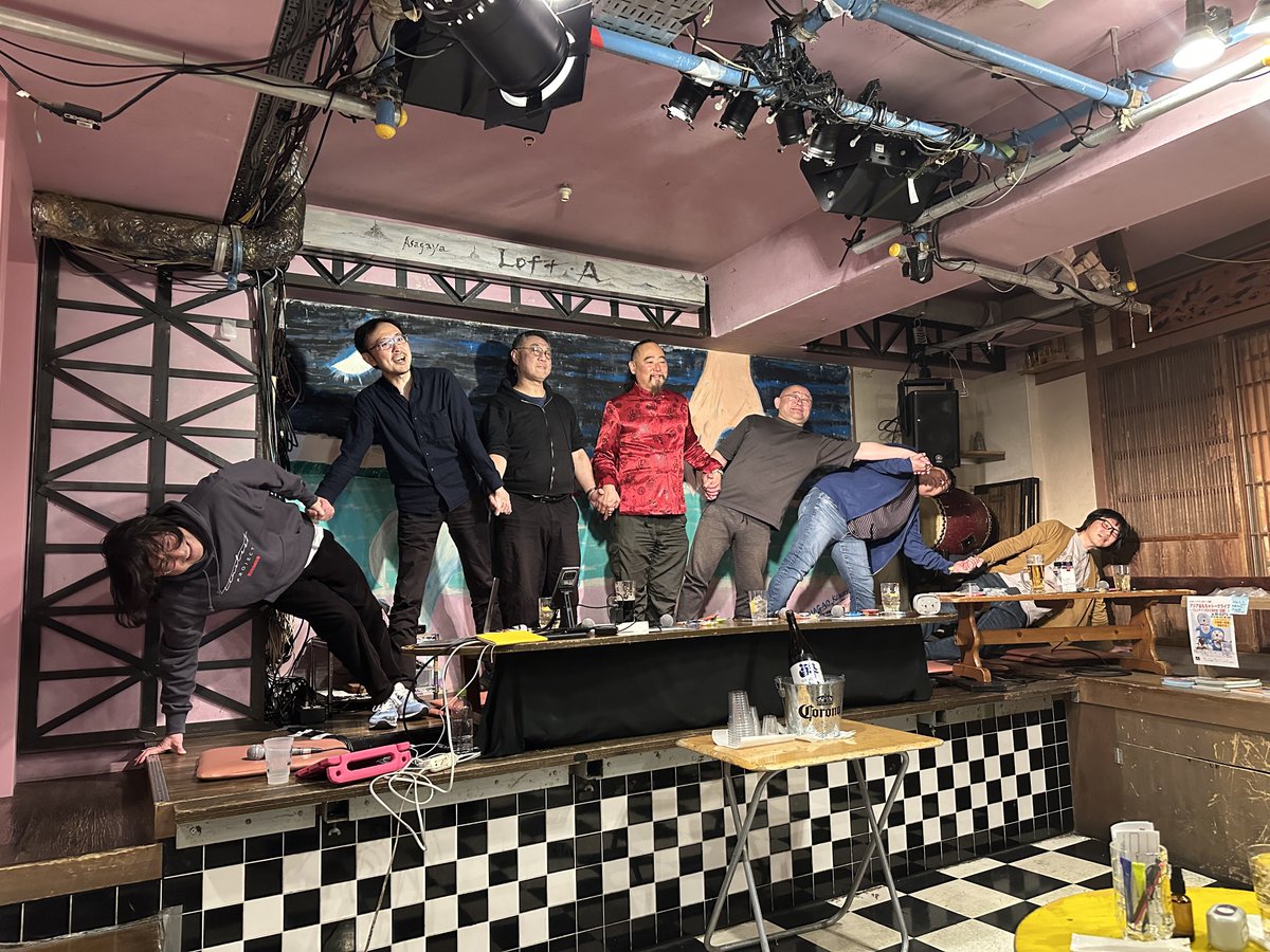 イベント楽しかったです。
お疲れ様でしたー。
#初老は朝まで