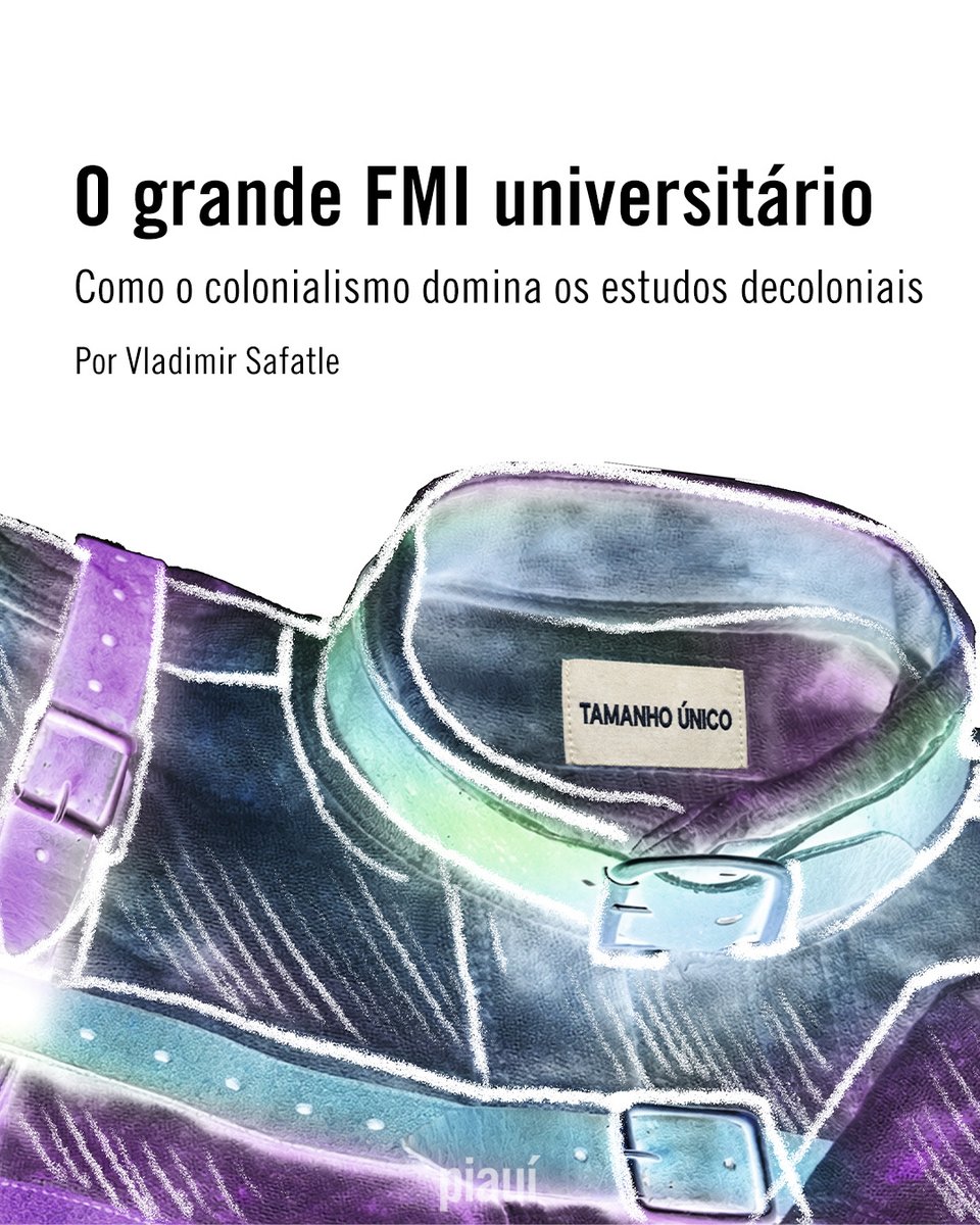 revistapiaui's tweet image. Estudos decoloniais, ou o grande FMI universitário. Idealismo impede essa corrente de ideias de ter uma visão precisa do capitalismo.
Por @Safatle_oficial
Leia: piaui.co/4bqR41Y