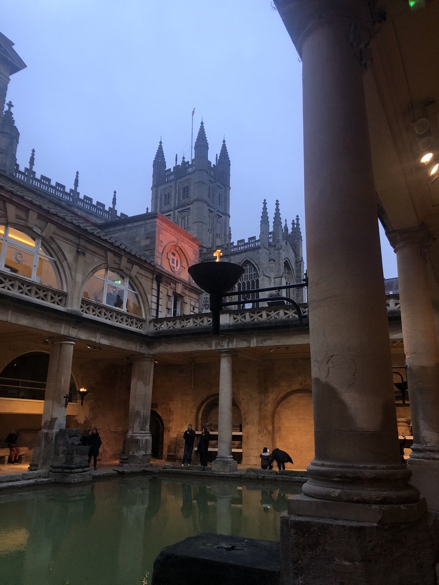 Went to Bath this Christmas. Love the romans baths. I have been 10 times at least during my lifetime 😂 #gardenersworld next time in summer I need to go to Caisson garden 🥰