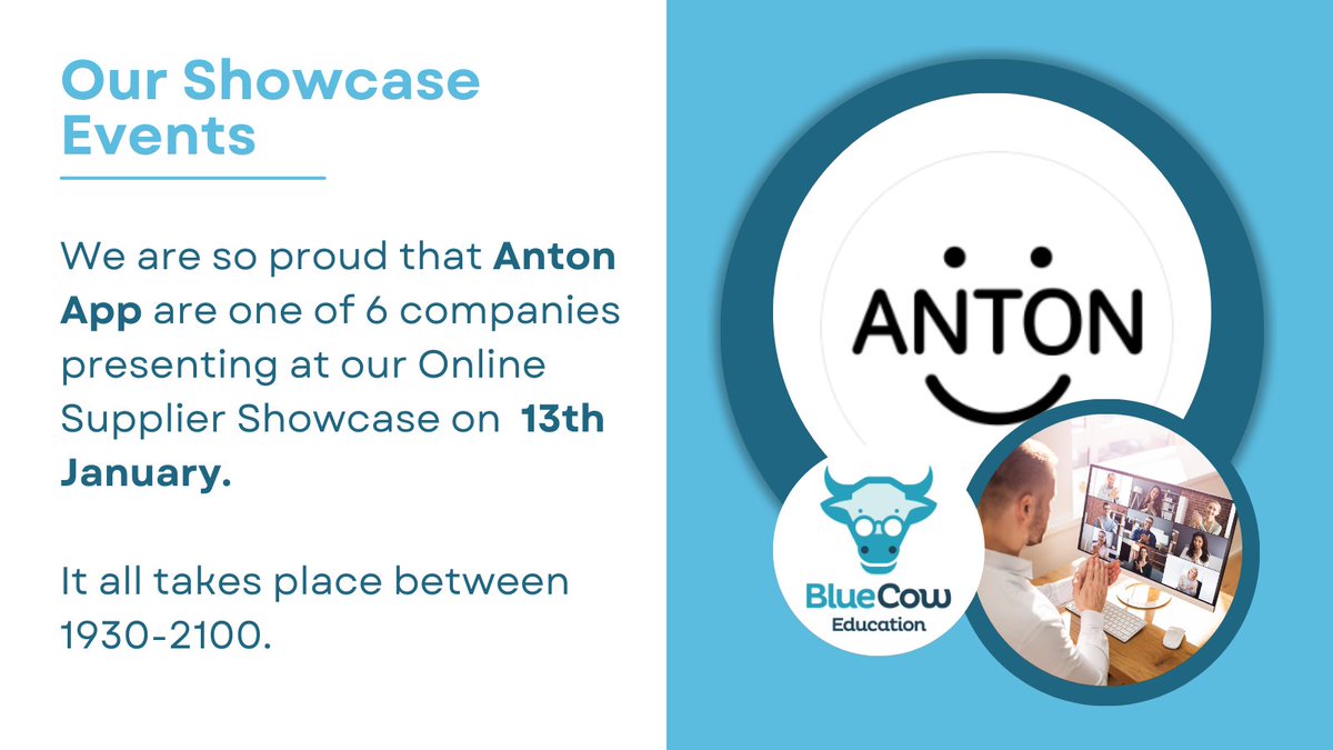 Bluecow Education tweet media