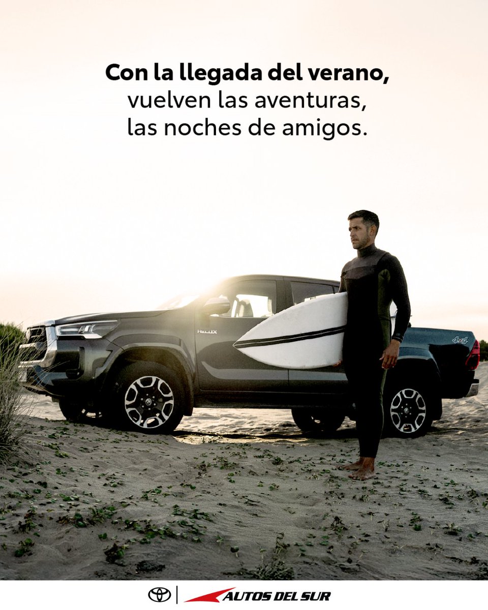 AutosdelSurSA's tweet photo. Este verano se maneja distinto ✨

Hoy tu Toyota 0km puede ser realidad: entrega inmediata y tasa 0%.

Viví el verano junto a Toyota. Consultá ahora. 

📱2915719009 | 📞 08102200222 | https://t.co/sIRILitufD
📍 Bahía Blanca | Puerto Madryn | Trelew | Esquel https://t.co/SvuTW3WD2O