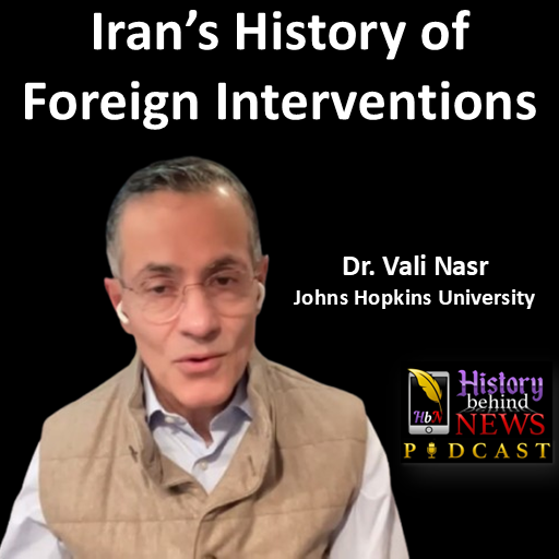 HistBehindNews's tweet photo. Was 1953 A Coup?
►Reinterpreting U.S. Interventions in Iran
►Podcast interview with Dr. Nasr: 🎧 https://t.co/yGJFo3wawd

-Has Iran experienced more foreign interventions than other countries? 
-What really happened to Iran in 1953? 
-And why are Iranians reinterpreting its history now?

Sign up for our📰 Newsletter: https://t.co/MsHBybnhMZ

#Iran #IranRevolution 
@vali_nasr