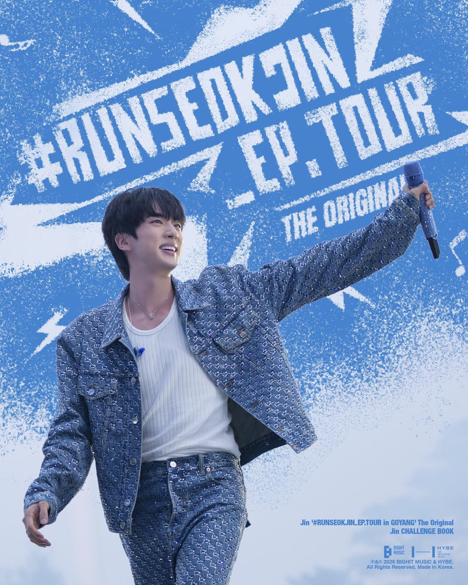 RUNSEOKJIN_EP.TOUR in GOYANG TheOriginal BTS JIN - RUNSEOKJIN_EP