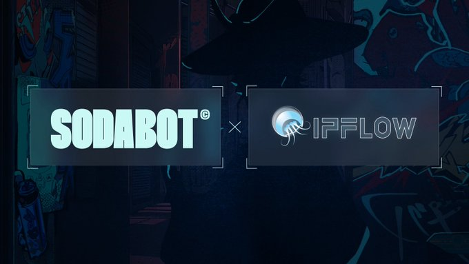 Exciting Partnership Alert 🚀
We're thrilled to announce the collaboration between <a href="/IPFLOW_FUN/">IPFLOW</a> and <a href="/SodaBotHQ/">SodaBot</a> !

🔹 IPFlow - The first IP tokenization platform on Solana, building a full closed loop for content creation, IP trading &amp; monetization, and premium content