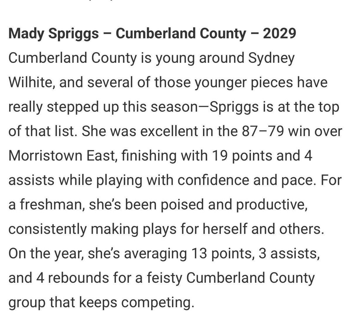 Mady Spriggs tweet media