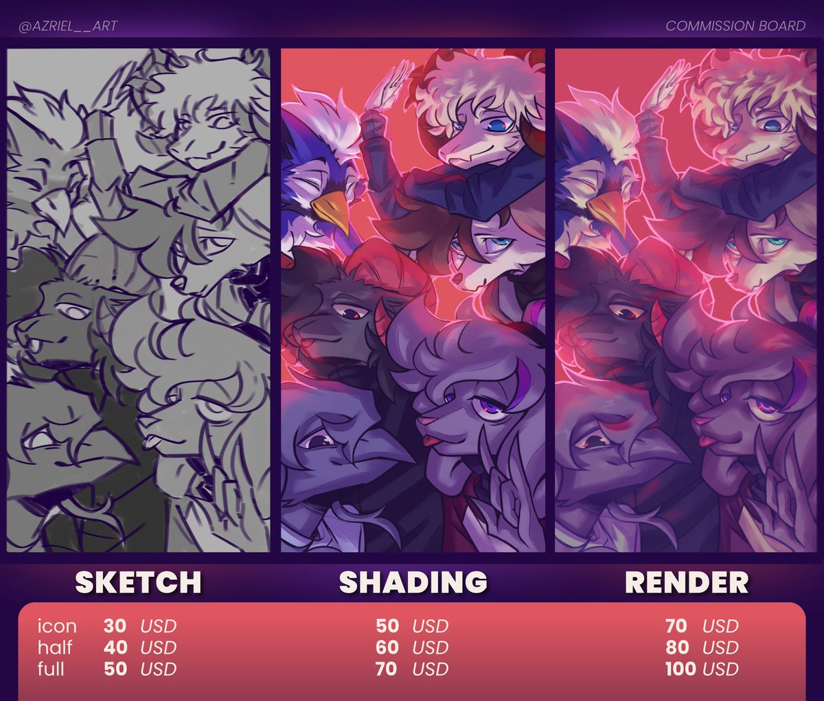 Azriel | Comms Open | tweet media