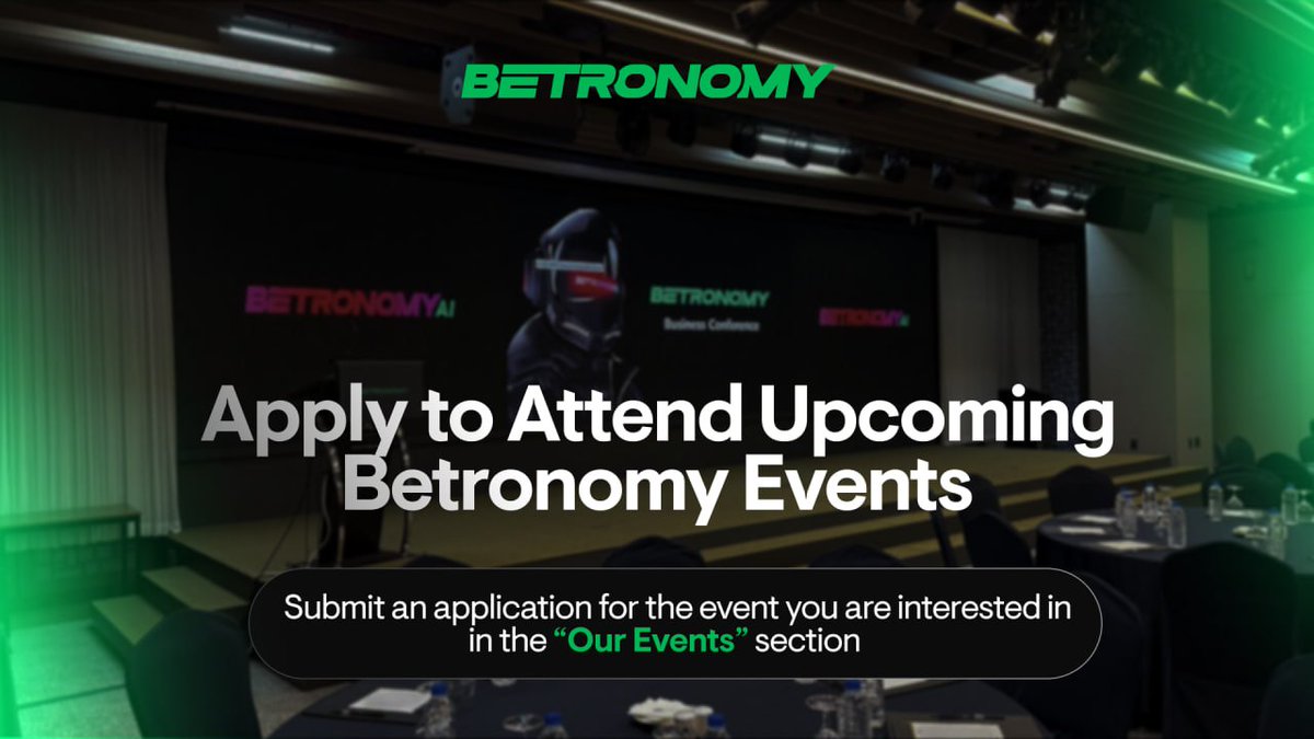 Betronomy's tweet image. ⭐️ Your Gateway to Betronomy Events and Experiences

The “Our Events” (betronomy.com/events) section on the Betronomy website provides partners with access to both upcoming and past company events. In this section, partners can submit an application to participate in scheduled…
