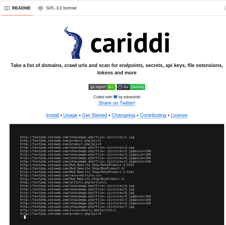 Crawl URLs to find secrets and endpoints

github.com/edoardottt/car…