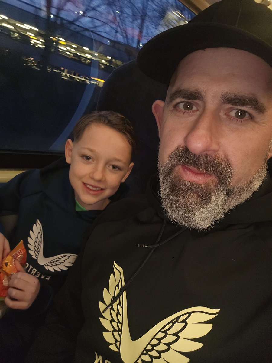 HanifK's tweet image. On our way up for an overnighter at the Dixie Dean hotel before Little man steps out as a mascot for the match v Sunderland tomorrow. Exciting times. He's pretty excited too!! 😁
#UTFT #Mascot