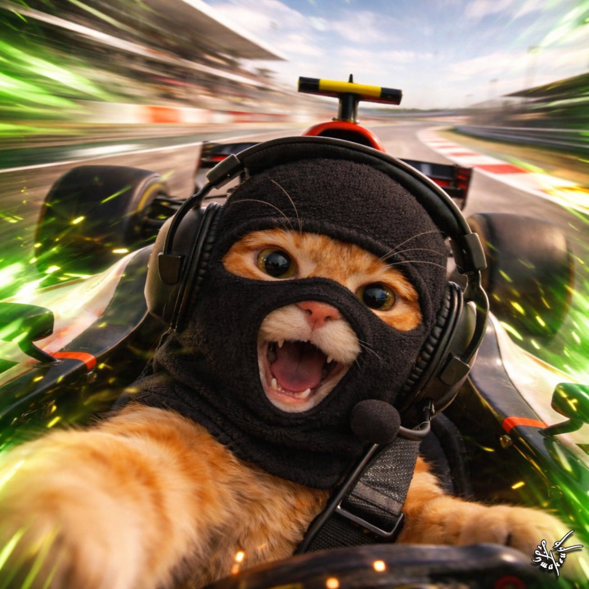 didnwakeupp's tweet photo. #Day121 of new $MASK PFP:
Turbo cat🏎️💨 https://t.co/nrjOuGZLj0