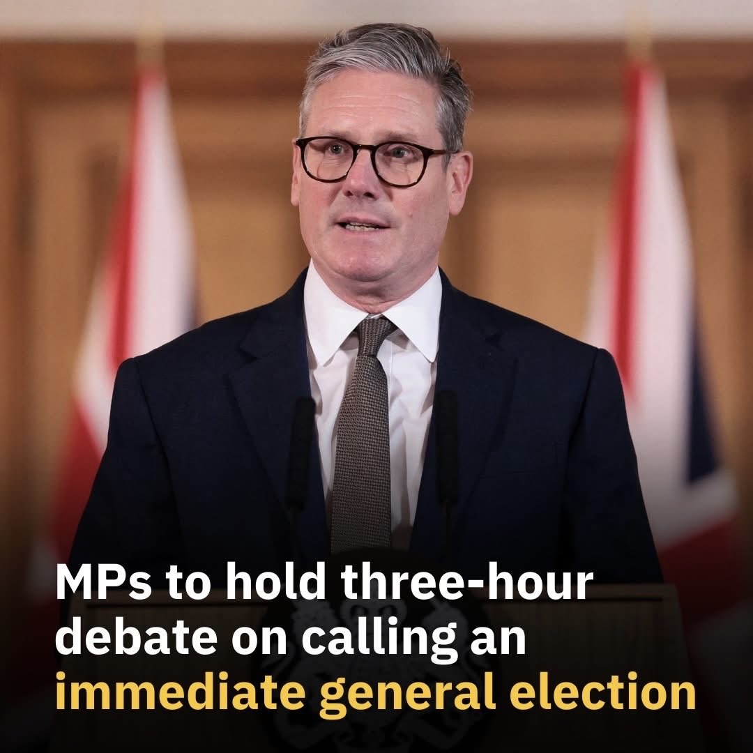 ClarksonsFarm1's tweet image. It comes after 1 million people signed a petition calling for a general election. 

Set to be held on January 12th, 4:30pm.