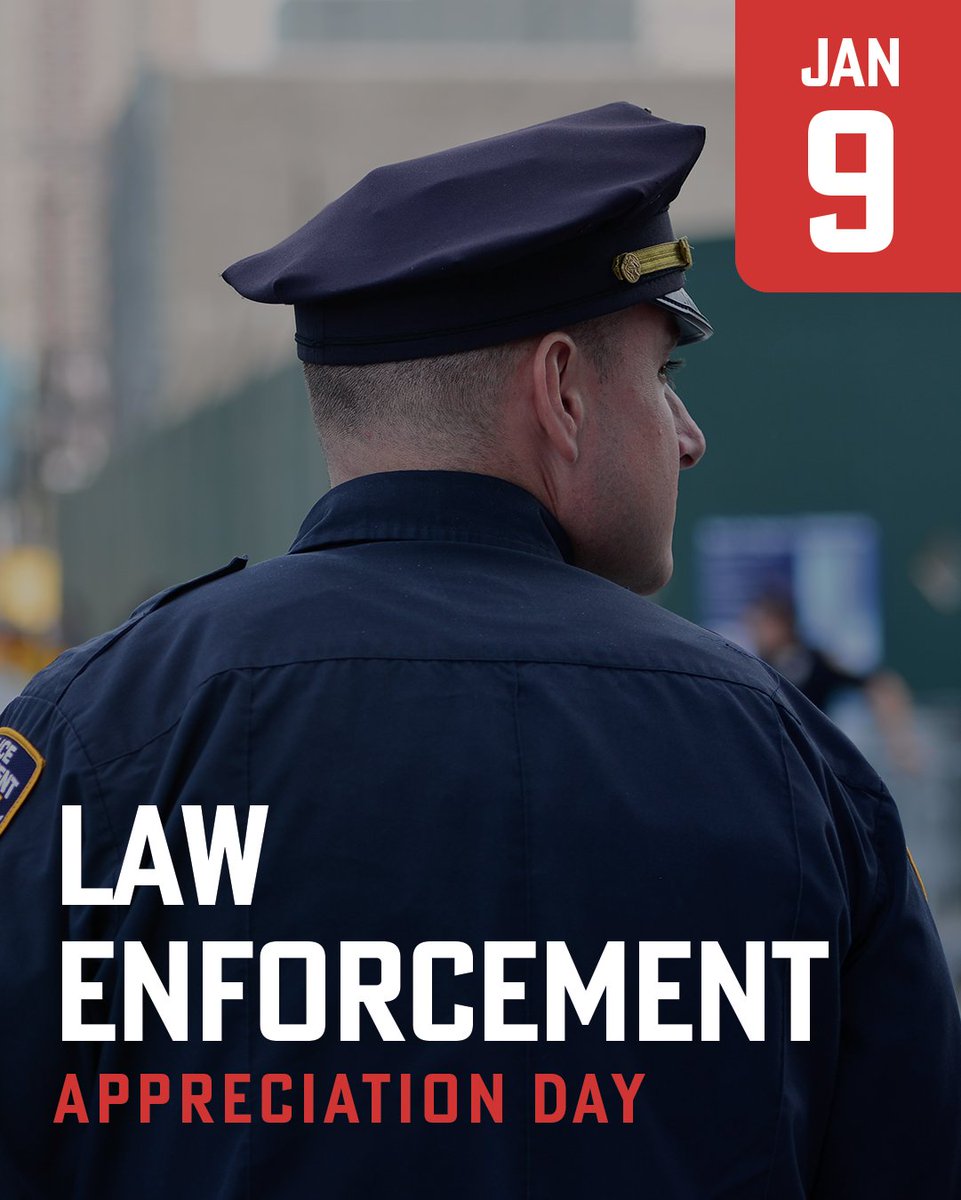 On Law Enforcement Appreciation Day, I want to thank the brave men and women who put their lives on the line to protect our South Dakota communities.

Thanks to Republicans’ Working Families Tax Cuts legislation, officers around the country have more resources to continue to