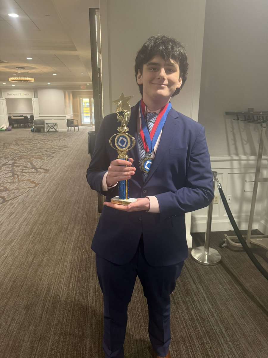 PemBizDECA's tweet photo. HLM Hotel and Lodging 1st place Charlie! #GoingToStates #PemBizDECA #GoAllIn https://t.co/nq0taw9g7q