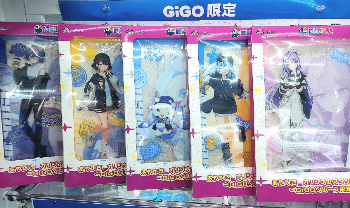 景品入荷情報】 にじさんじ あやかき オリジナルアクリルパネル～GiGO