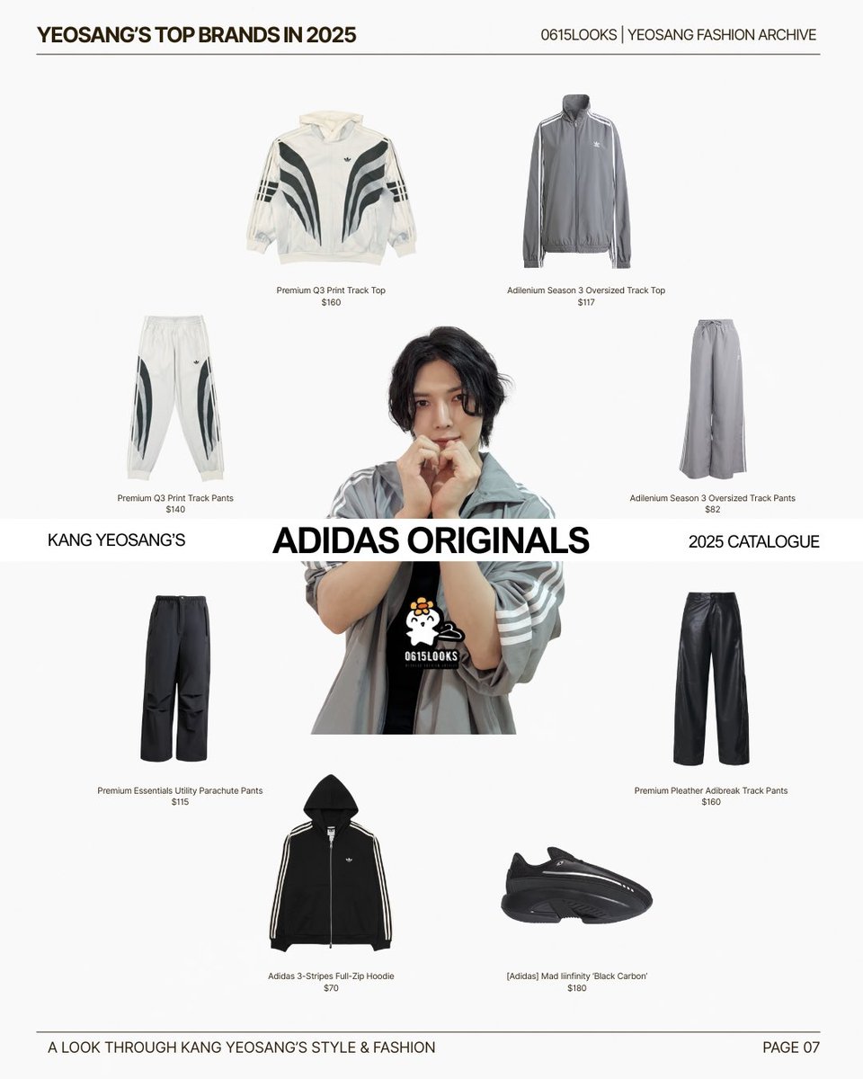 Yeosang in 2025 - Top Brands] Yeosang's Adidas Originals