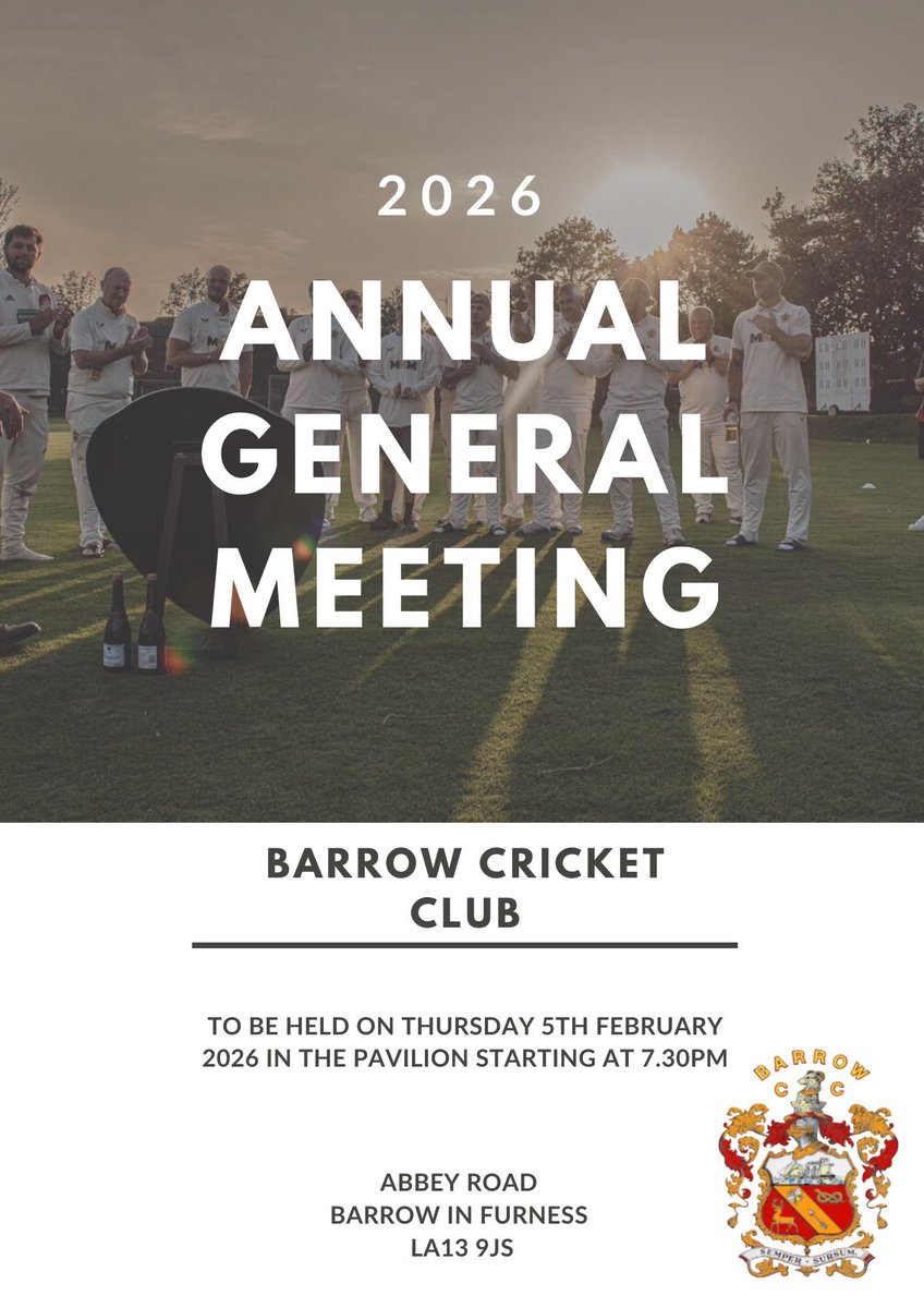 Barrow Cricket Club tweet media