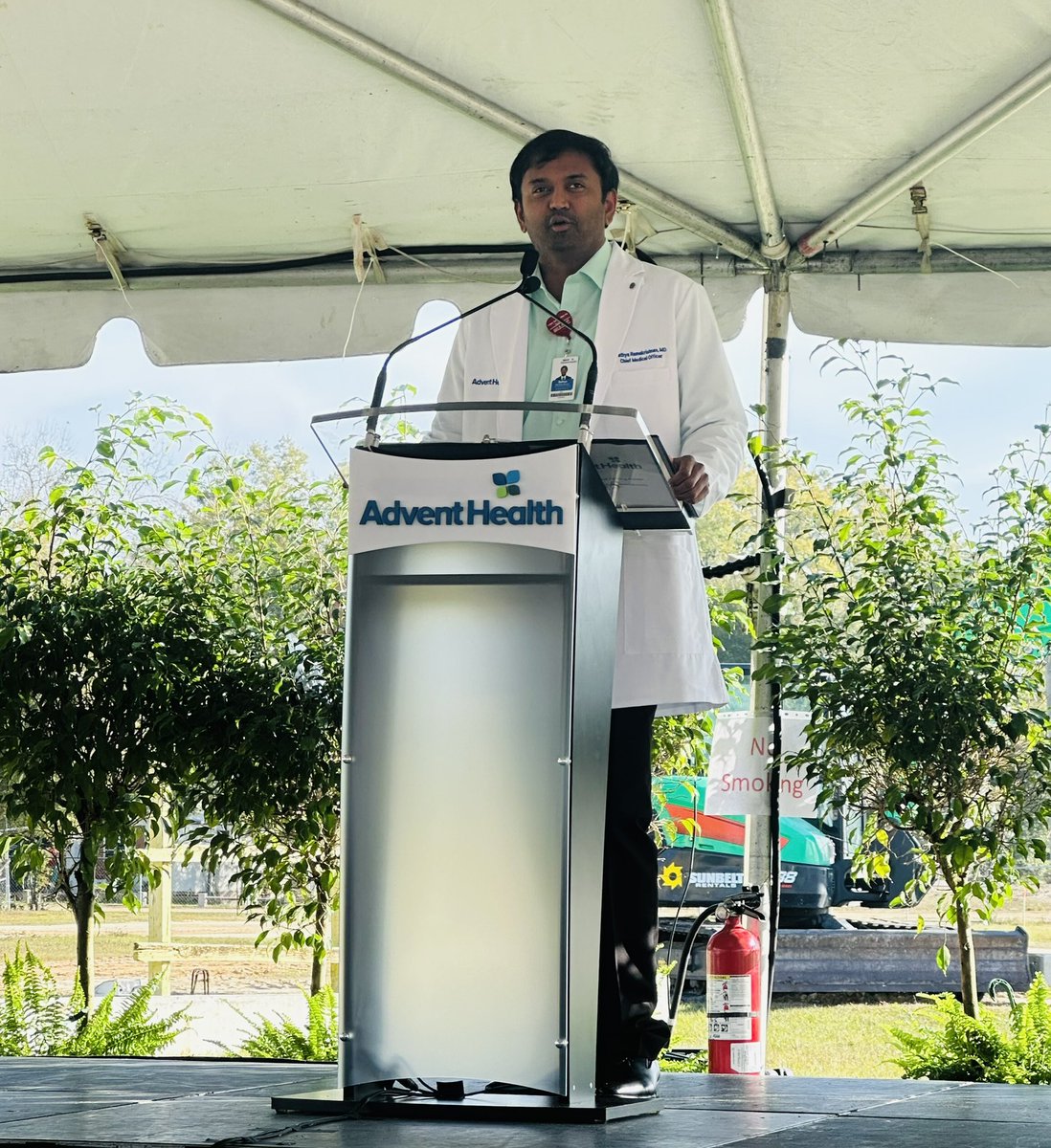 Congratulations to <a href="/AdventHealth/">AdventHealth</a> on the groundbreaking of its new standalone ER in Auburndale. <a href="/PolkState/">Polk State College</a> is proud of its longstanding partnership with AdventHealth and shares its commitment to serving all residents of Polk County – #WeArePolk!