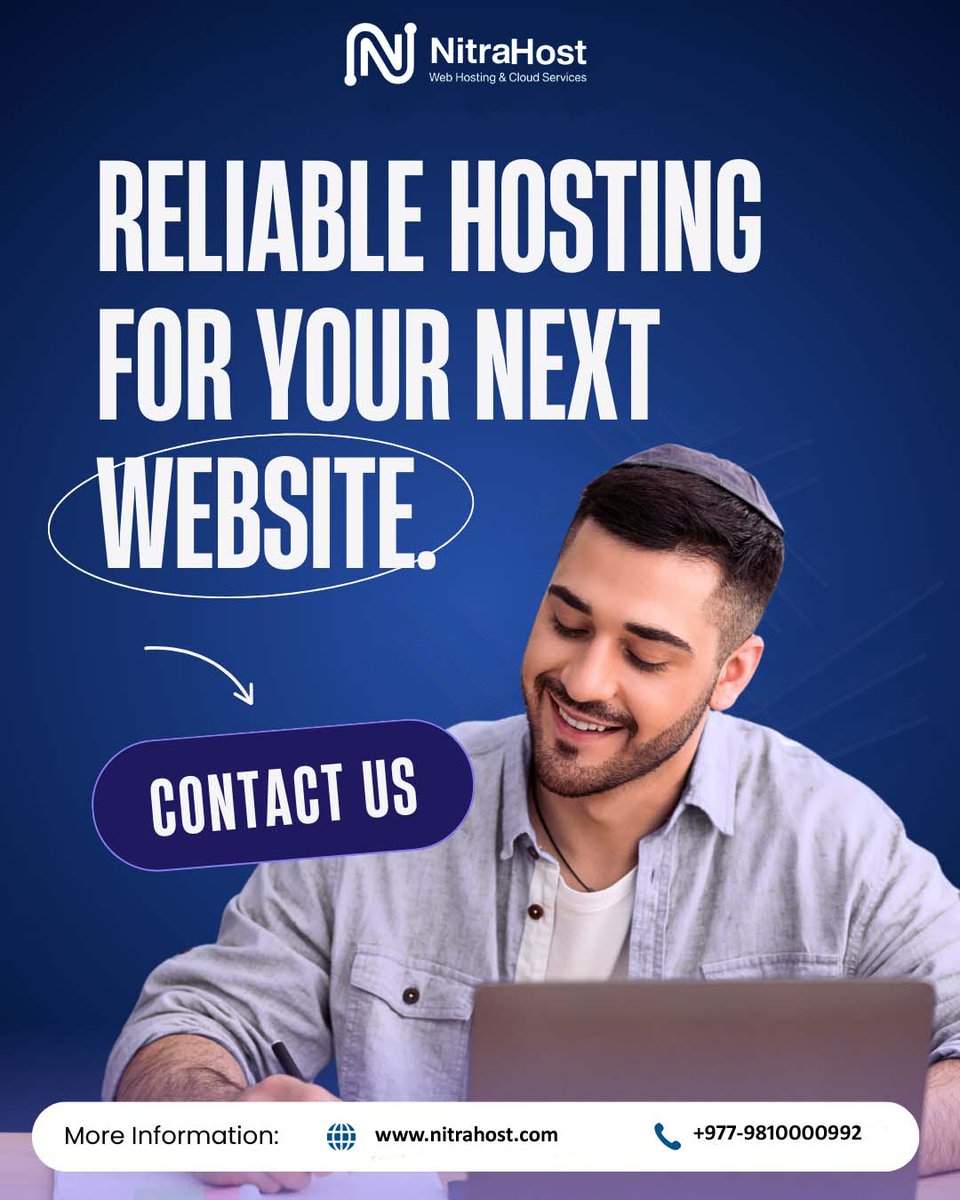 Are you looking to take your Business to the Next Level?
Get a Reliable web hosting package for your website in NitraHost Nepal.
Why?
⦁ Optimized Performance
⦁ Enhanced Security
⦁ One-Click Installation
⦁ Scalable Plans
⦁ No Hidden Fees