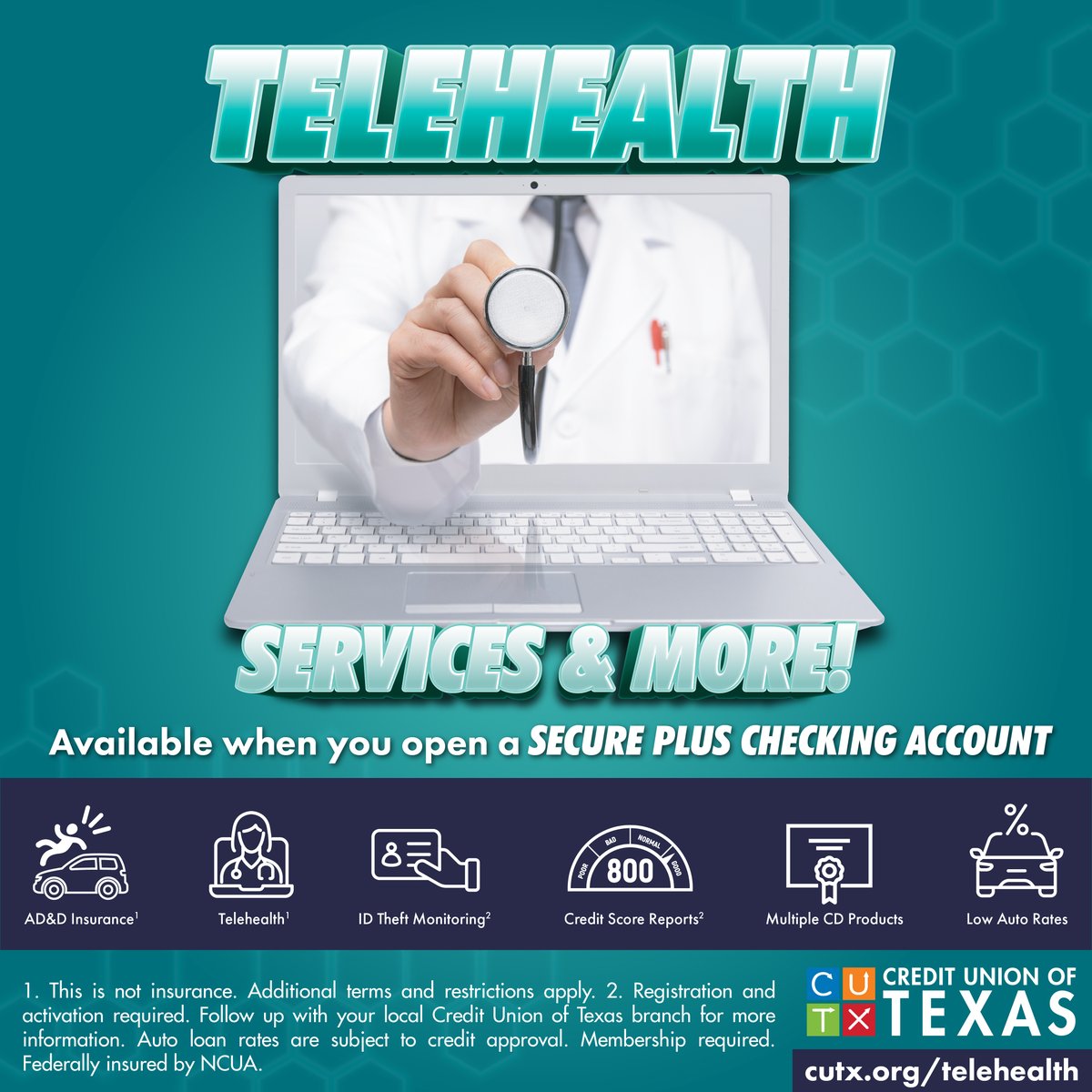 Credit Union of TX tweet media