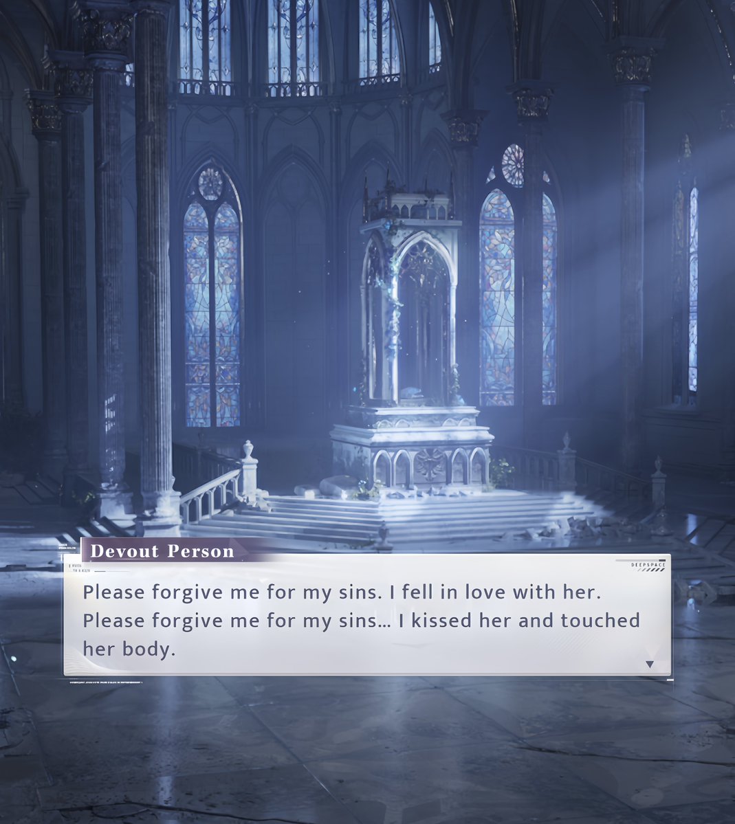 So why did I think this devout follower in Rafayel’s card was Caleb confessing his sins and asking for deliverance. 💀💀💀💀
HELP ! 🥀🥀🥀