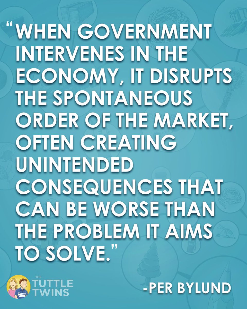 tuttletwins's tweet image. The government: “We’ll fix the problem.”
The economy: “You are the problem.” 💥

Freedom works. Control backfires. Every time.
buff.ly/RmxTxtT
#TuttleTwins #FreeMarkets #Economics #TeachFreedom