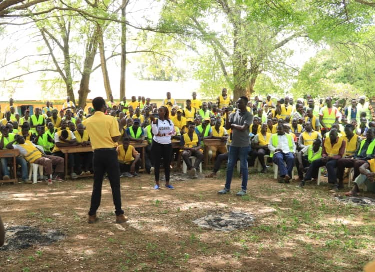 EchoduOfficial's tweet photo. This afternoon at Soroti Central Secondary School, I had a great time engaging with transport officers our (boda boda riders)from Soroti City West and East. The boda boda business supports thousands of households in Soroti and across the country, and it deserves recognition and strong support to enhance its operations and sustainability.
#ProtectingTheGains 
#Nrmnewenergy