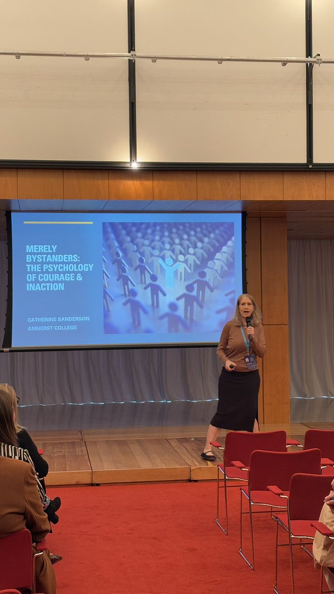 LXWinterSchool's tweet photo. The first keynote talk of the day dedicated to the psychology of courage and inaction https://t.co/m3S2rjFfW1