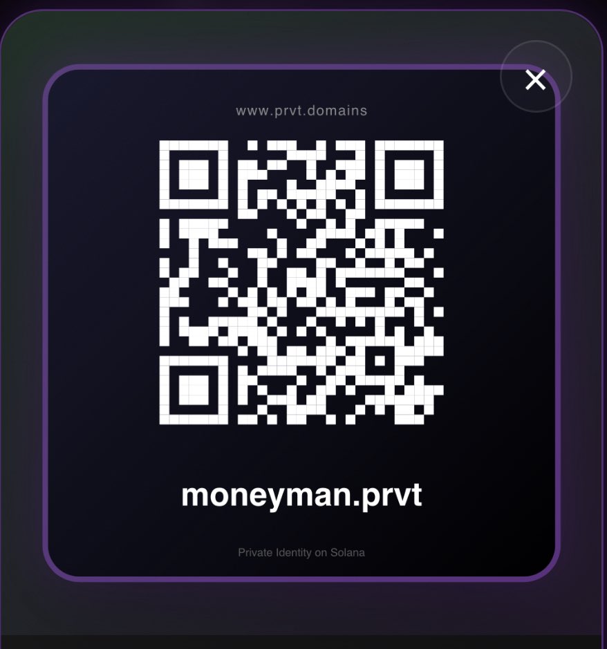 Just minted moneyman.prvt

No more traditional crypto where every transaction is an open book: your wallet balance, sends, receives and history. 

It’s time for full privacy