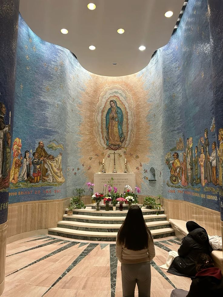 Our Lady of Guadalupe,
cover us with your protective mantle.
Protect our families, heal our land,
and lead us to your Son.
Amen.