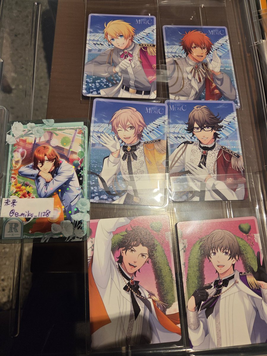 交換】うたプリ 15th anniversary CD 15周年 特典 メッセージカード