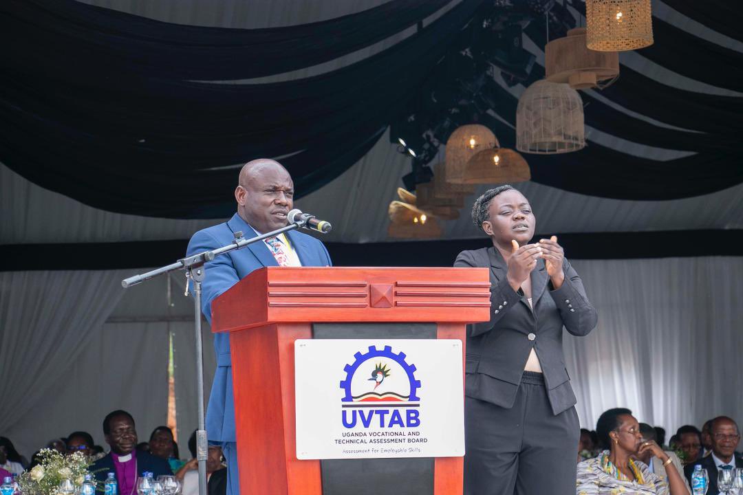 Today is a landmark day for TVET in Uganda! 
At the commissioning of the new Assessment Centre, ES Onesmus Oyesigye (CPA) lauded the First Lady &amp; Hon. Minister <a href="/JanetMuseveni/">Janet K Museveni</a> for a decade of visionary leadership that has fundamentally reorganized the sub-sector. #UVTABAssessment