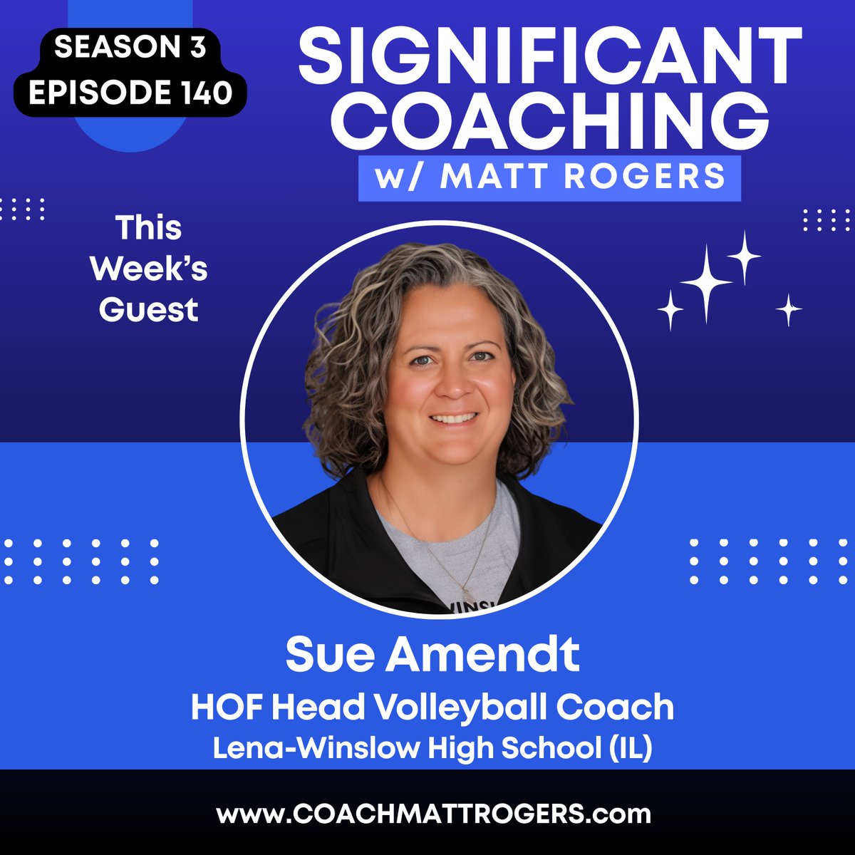 coachmattrogers's tweet photo. π¨ The NEW Significant Coaching Podcast is LIVE!
πHOF VB Coach Sue Amendt
π§ Listen to Part 1 β https://t.co/mQWIL3jxO6
π₯ Watch on YouTube - https://t.co/X6Y7HSyUwL
π
Part 2 β Significant Recruiting drops Monday.
#SignificantCoaching #YouthSports #SmallTownAthletes https://t.co/kZa6uScs6Q