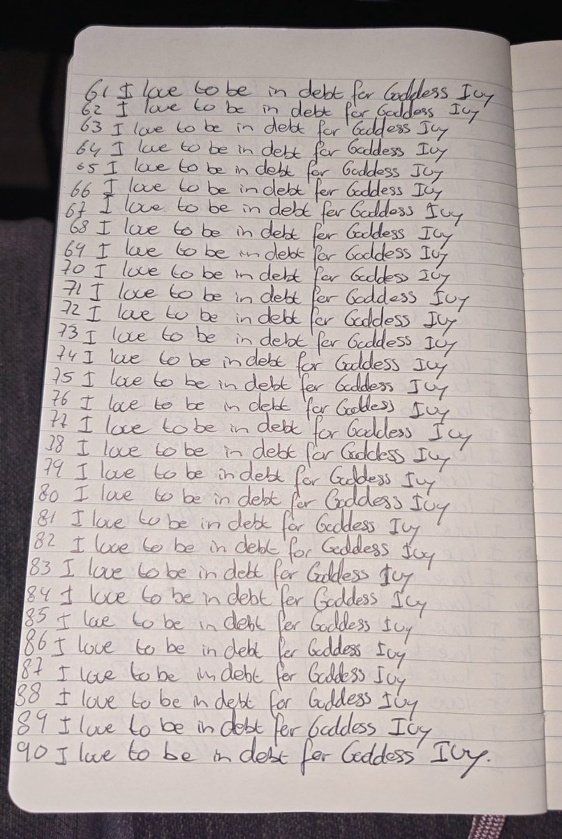 theivyaspen's tweet photo. Lines written for me >>> https://t.co/VkPj6h3NhJ