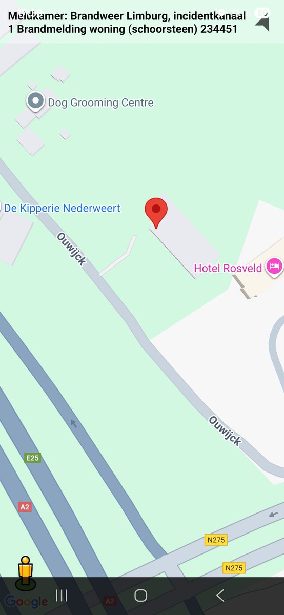 Brandmelding woning (schoorsteen) in Nederweert