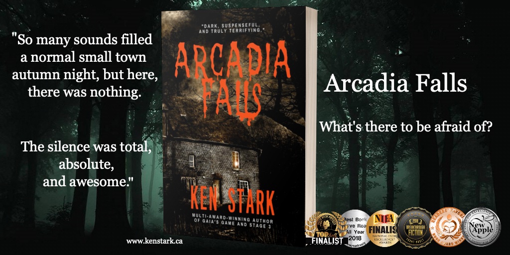 Something is preying on Arcadia Falls, and it's like nothing anyone has seen before...

Arcadia Falls
getbook.at/arcadiafalls

FREE on Kindle Unlimited

Also on #audiobook

#YA #Horror #suspense #thriller #kindleunlimited #BookBoost #mustread #audible #audiobooks 📚💙