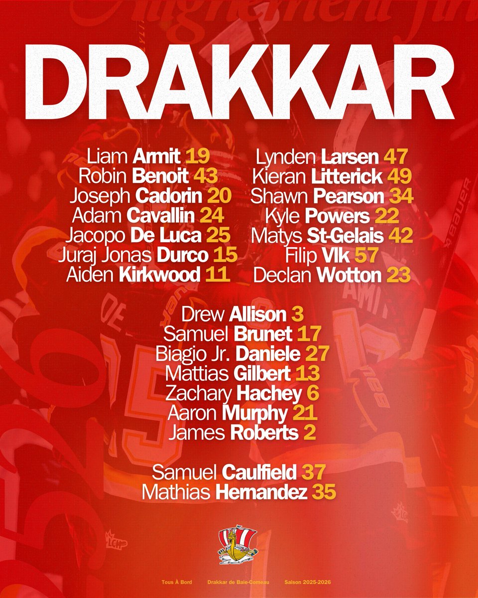 Prêts pour la deuxième moitié de saison. 🔥

#TousÀBord