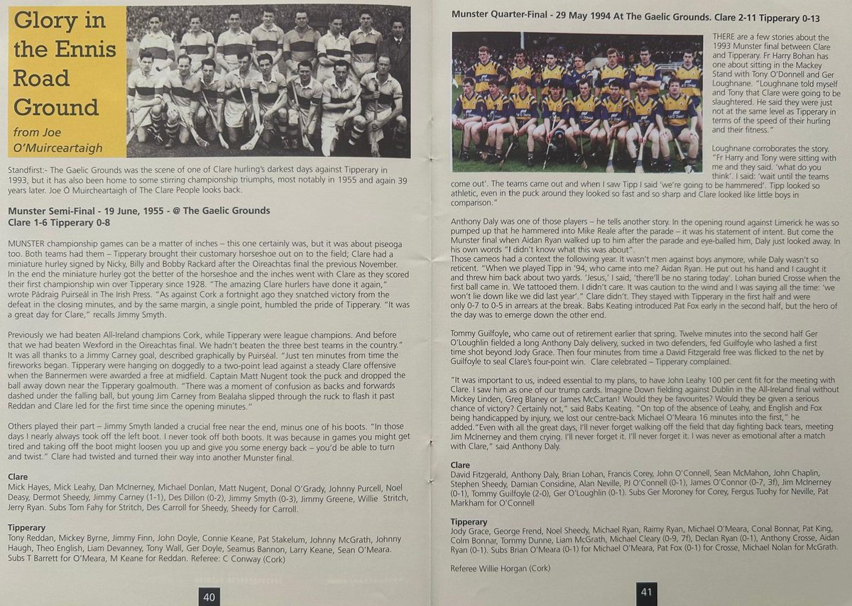 GAA Programmes tweet media