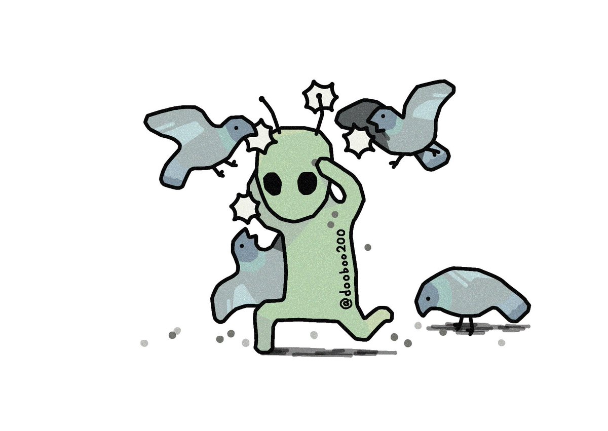 외계인 (비둘기와경쟁하는중)