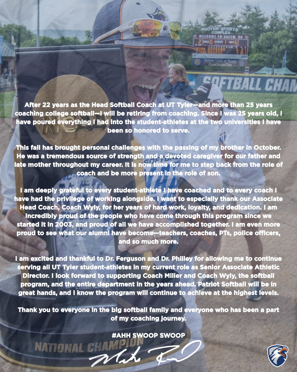 Patriot Softball tweet media