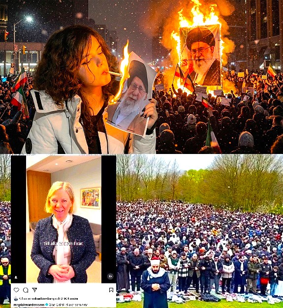 DABoooomB's tweet image. I Iran vill folket slänga ut islamismen 🕌🔥
Socialdemokraterna vill ta hit den 🤡
Rösta rätt 2026 🇸🇪💪