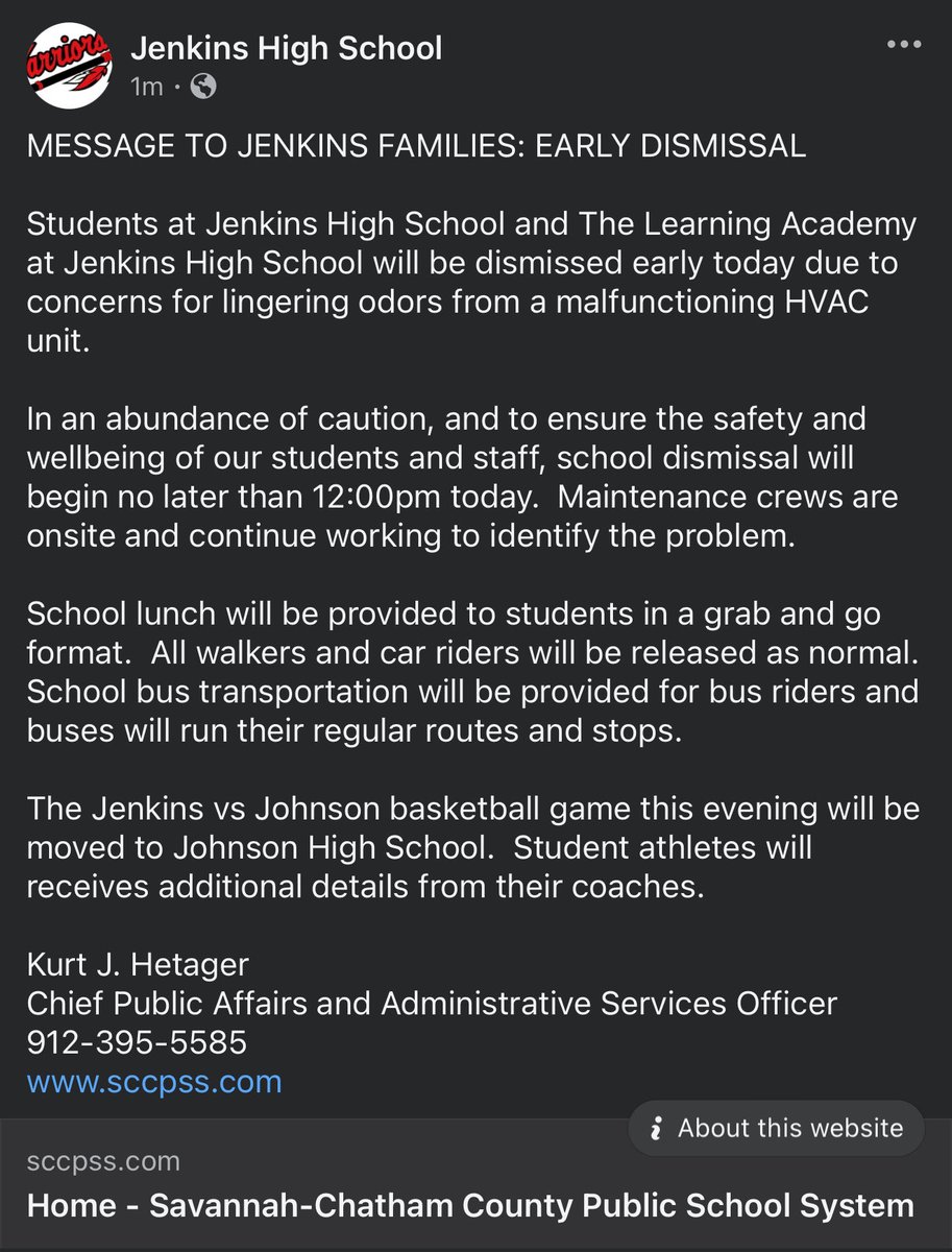 Herschel V. Jenkins High School tweet media